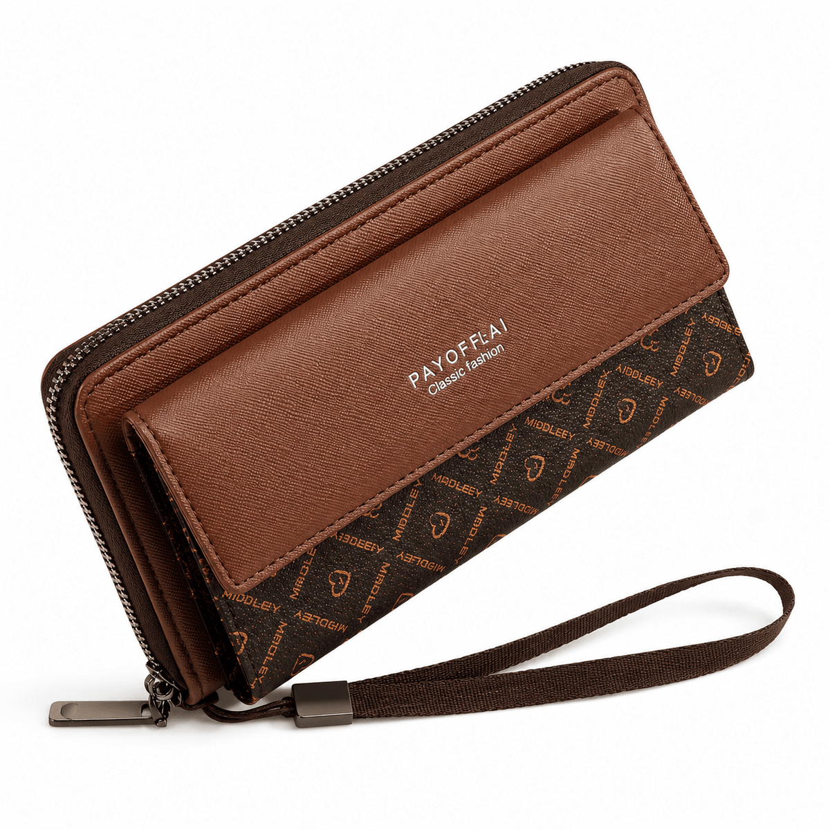 Women’s Leather Organizer Wallet – Vionelle Women’s Leather Organizer Wallet – Vionelle Dark Brown