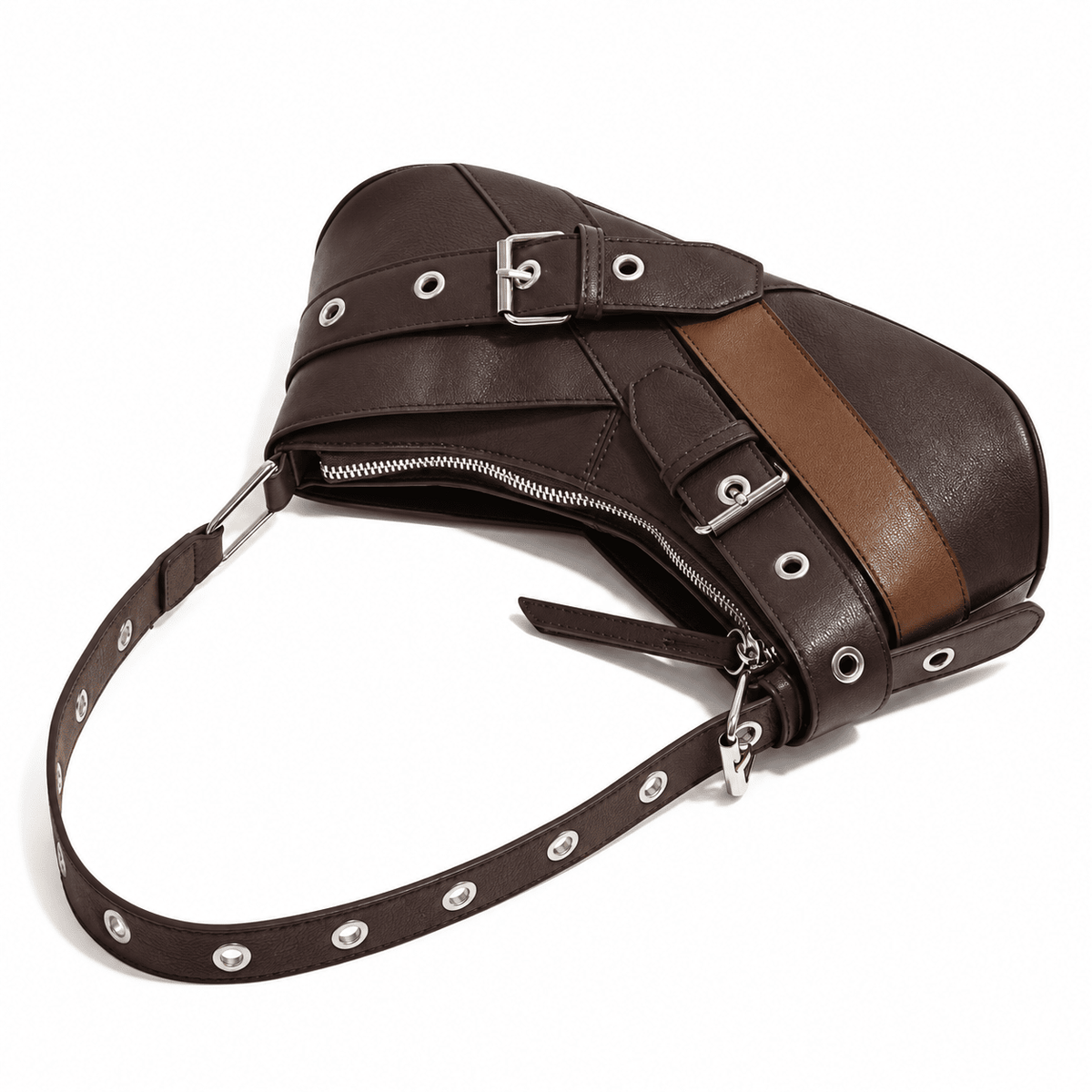 Women’s Leather Shoulder Bag with Vintage Style | ZORENNE Women’s Leather Shoulder Bag with Vintage Style | ZORENNE