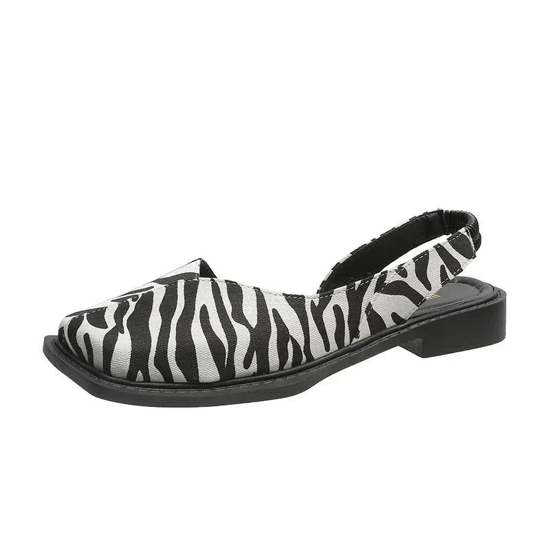 Women's Leather Square-Toe Sandals, Elegant Design & Padded Insole – Grace Women's Leather Square-Toe Sandals, Elegant Design & Padded Insole – Grace