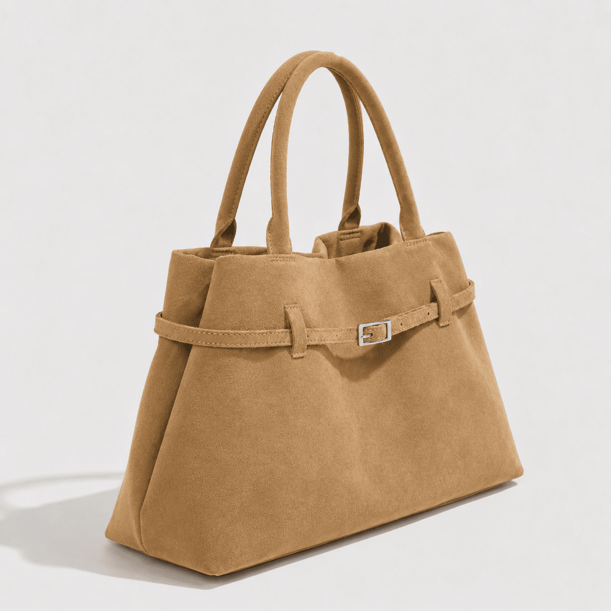 Women's Suede Shoulder Bag — Delicate & Elegant Design | Maeline Women's Suede Shoulder Bag — Delicate & Elegant Design | Maeline