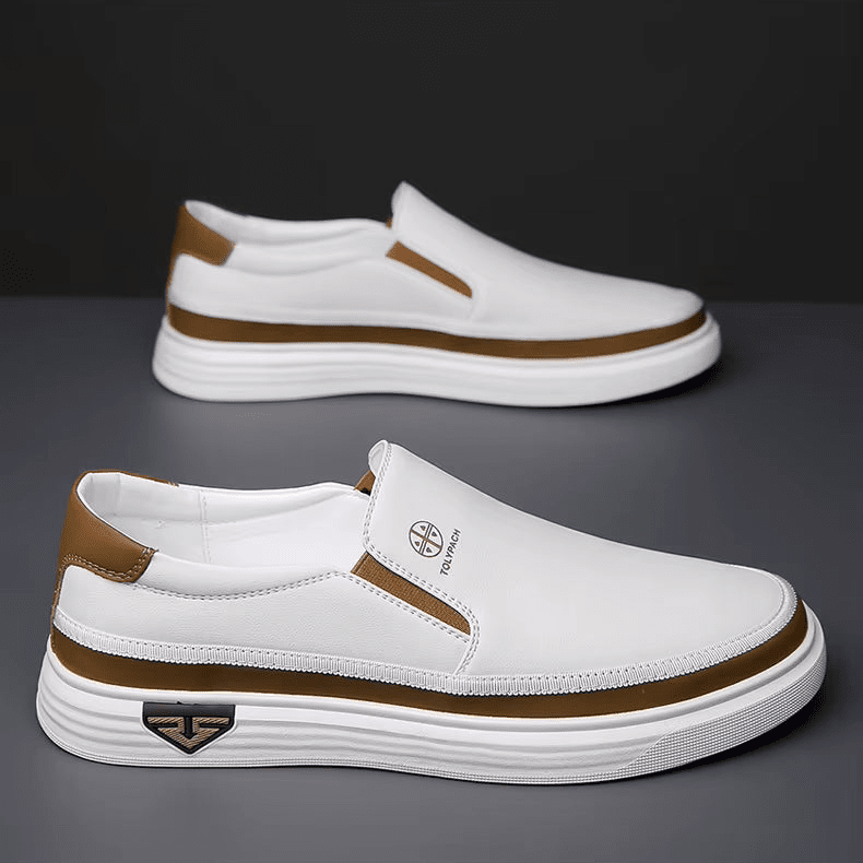 Alessio – Men’s Casual Leather Sneakers Alessio – Men's Casual Leather Sneakers 
