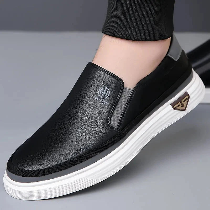 Alessio – Men’s Casual Leather Sneakers Alessio – Men's Casual Leather Sneakers 