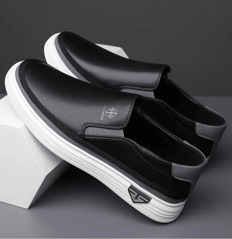 Alessio – Men’s Casual Leather Sneakers Alessio – Men's Casual Leather Sneakers 
