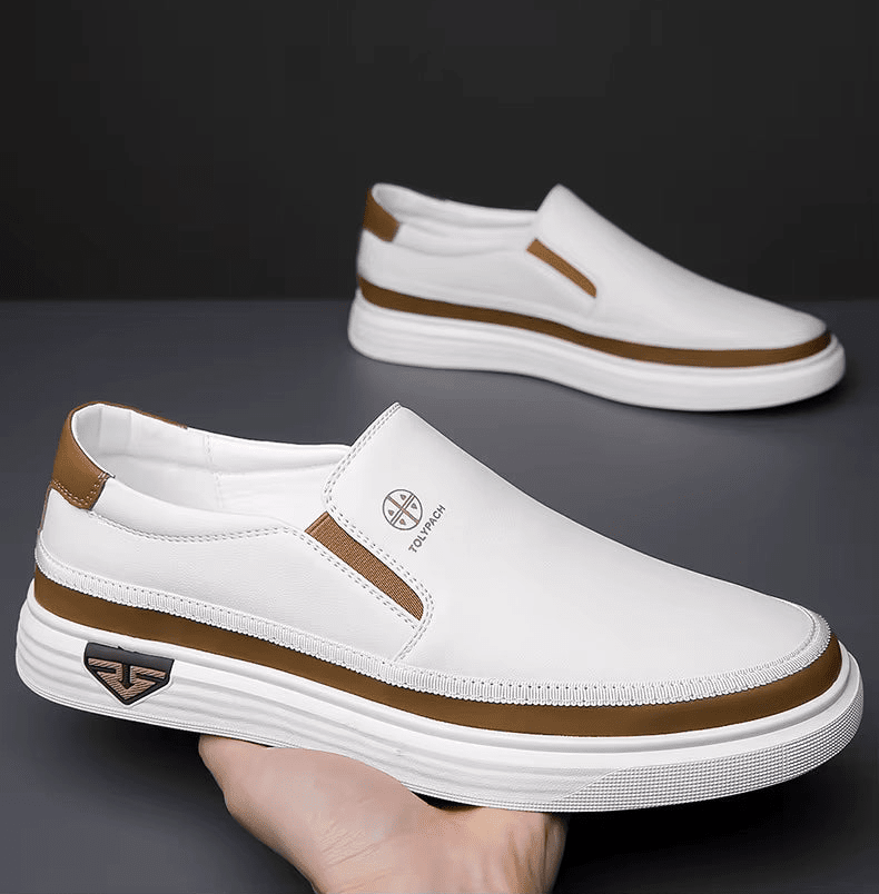 Alessio – Men’s Casual Leather Sneakers Alessio – Men's Casual Leather Sneakers 