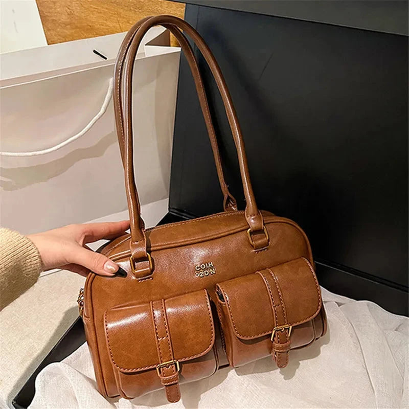 Amélie – Elegant Shoulder Bag Amélie – Elegant Shoulder Bag Mavietto Store Brown (20cm<Max Length<30cm) 