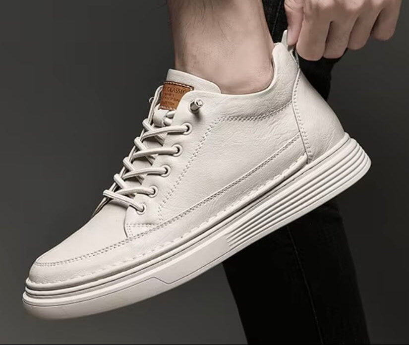 Breathable and Non-Slip Men's Leather Sneakers - Bastien Breathable and Non-Slip Men's Leather Sneakers - Bastien 