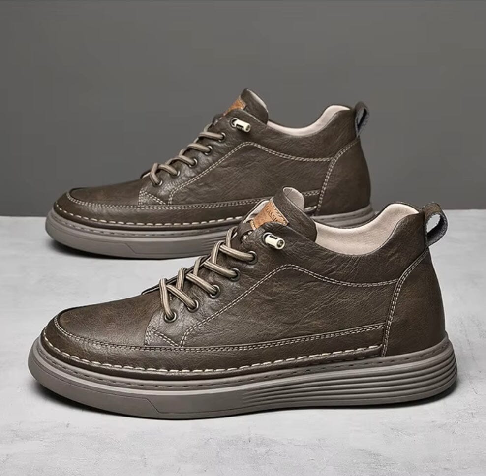 Breathable and Non-Slip Men's Leather Sneakers - Bastien Breathable and Non-Slip Men's Leather Sneakers - Bastien 