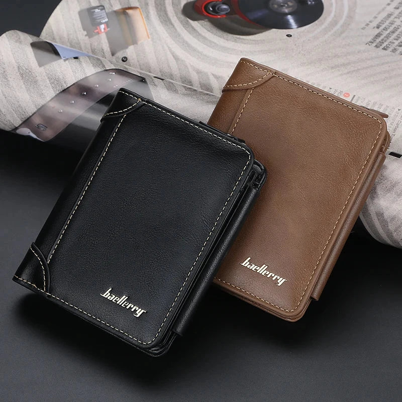 Classic and Elegant Men's Leather Wallet - Montford Classic and Elegant Men's Leather Wallet - Montford 