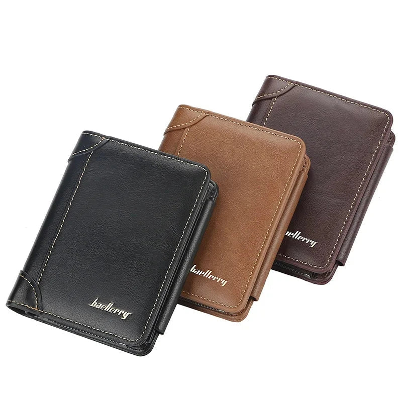 Classic and Elegant Men's Leather Wallet - Montford Classic and Elegant Men's Leather Wallet - Montford 