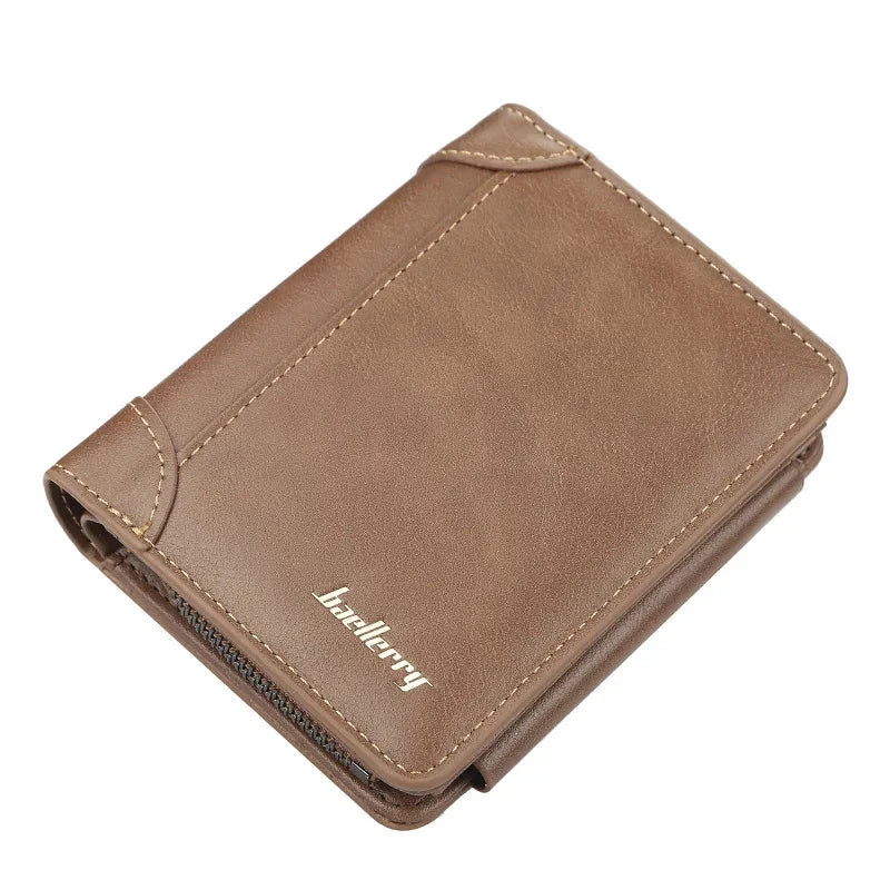 Classic and Elegant Men's Leather Wallet - Montford Classic and Elegant Men's Leather Wallet - Montford Brown