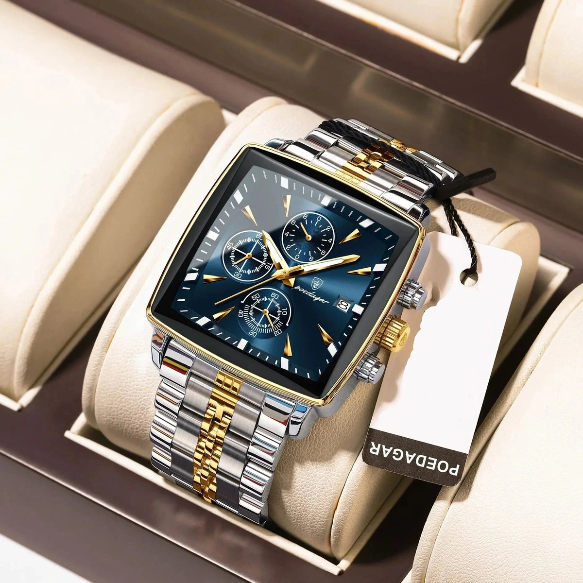 Classic and Elegant Men's Stainless Steel Executive Watch - Cesarion Prime Classic and Elegant Men's Stainless Steel Executive Watch - Cesarion Prime 