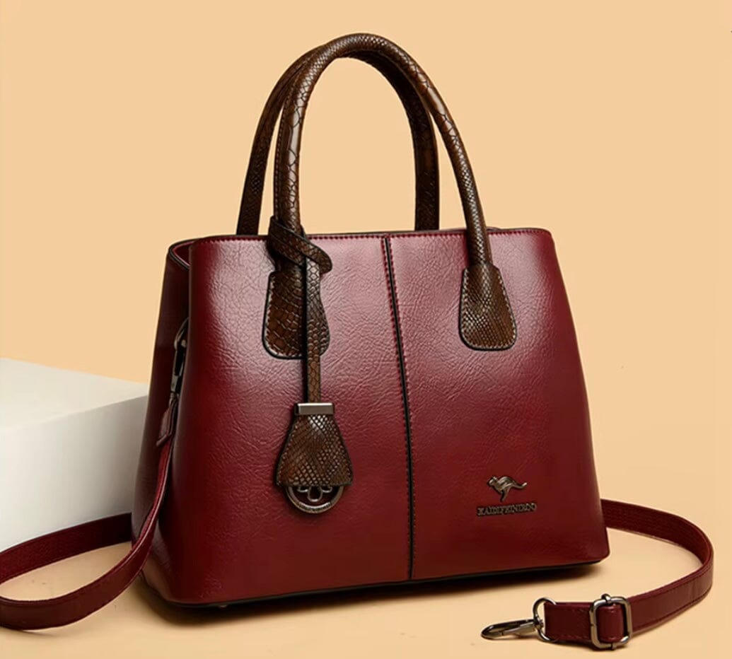 Classic and Elegant Women's Leather Bag - Eléonore Classic and Elegant Women's Leather Bag - Eléonore 