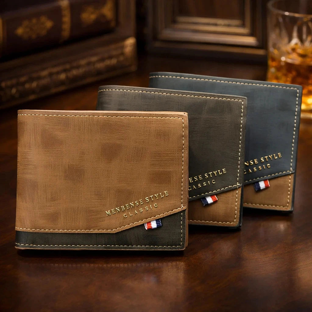 Classic Slim Men's Leather Wallet - Eminence Classic Slim Men's Leather Wallet - Eminence 