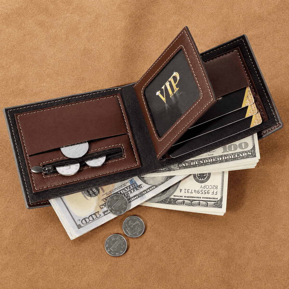 Classic Slim Men's Leather Wallet - Eminence Classic Slim Men's Leather Wallet - Eminence 