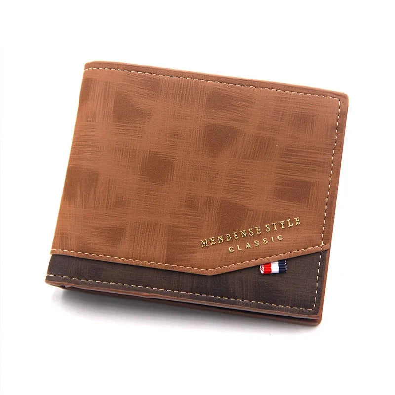 Classic Slim Men's Leather Wallet - Eminence Classic Slim Men's Leather Wallet - Eminence Brown