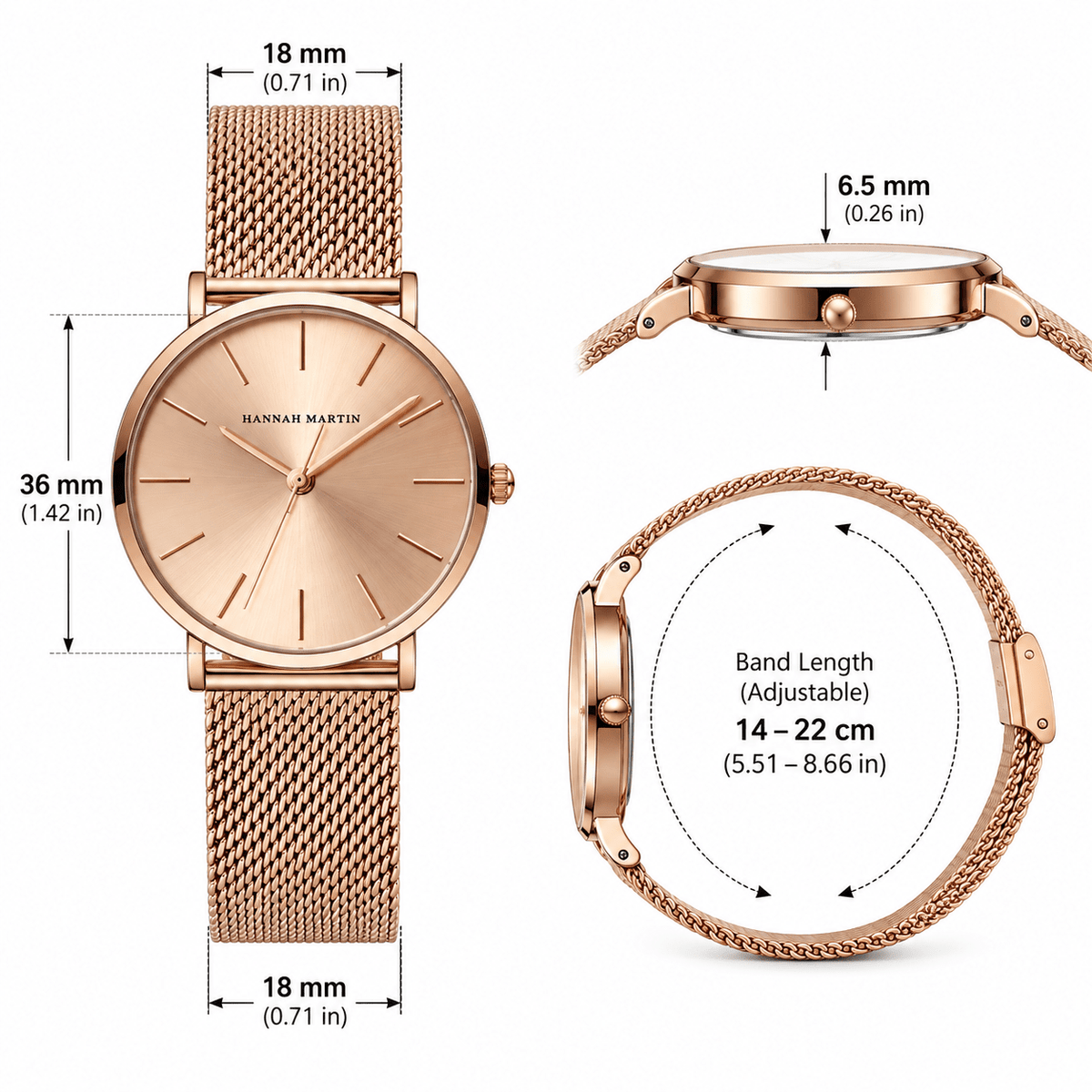 Classic Women’s Watch – Elegant, Minimalist Style with Stainless Steel Mesh Band | Céleste Classic Women’s Watch – Elegant, Minimalist Style with Stainless Steel Mesh Band | Céleste 