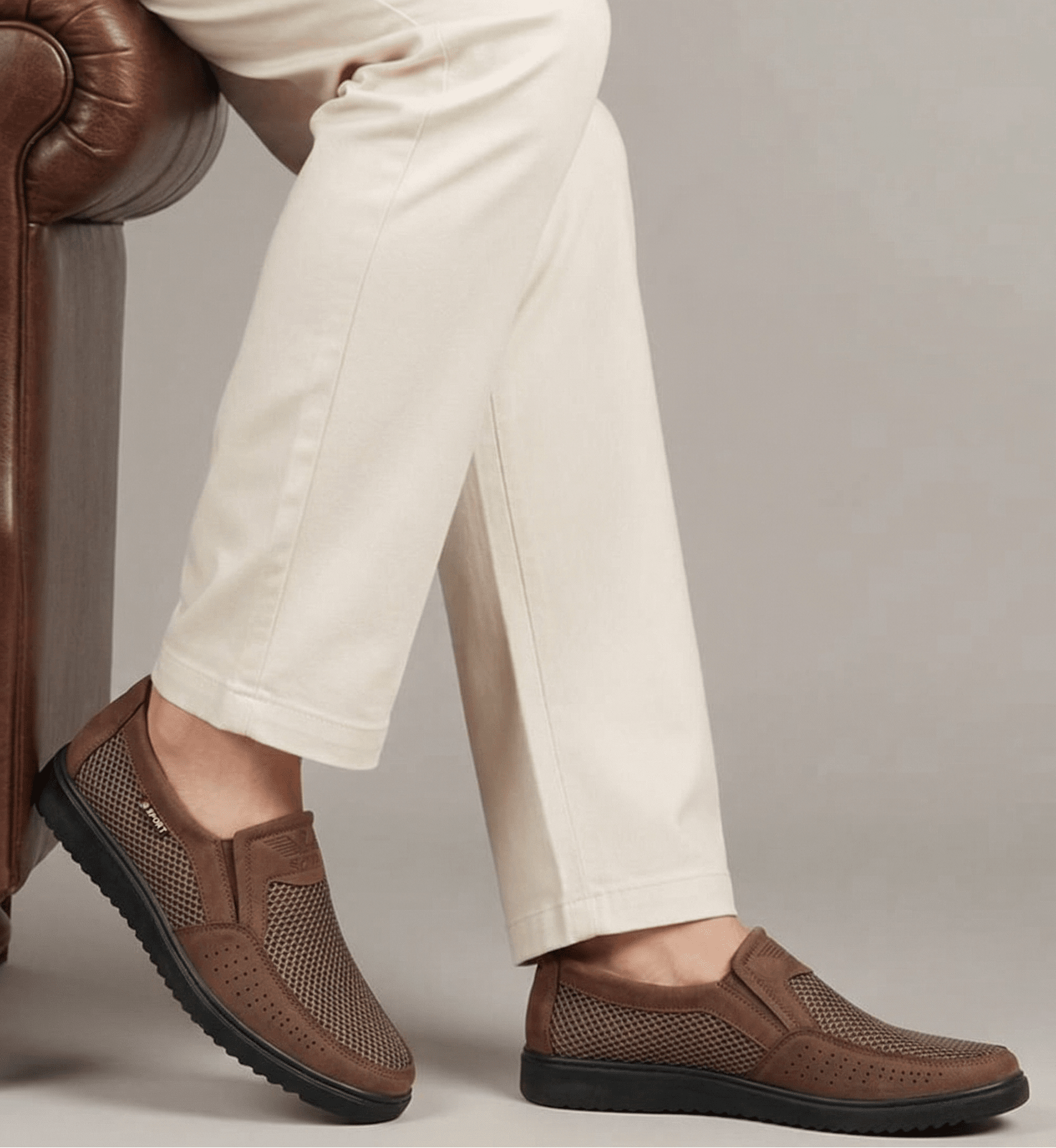 D’Aviero Breathable Slip-On Shoes D’Aviero Breathable Slip-On Shoes Mavietto Store 
