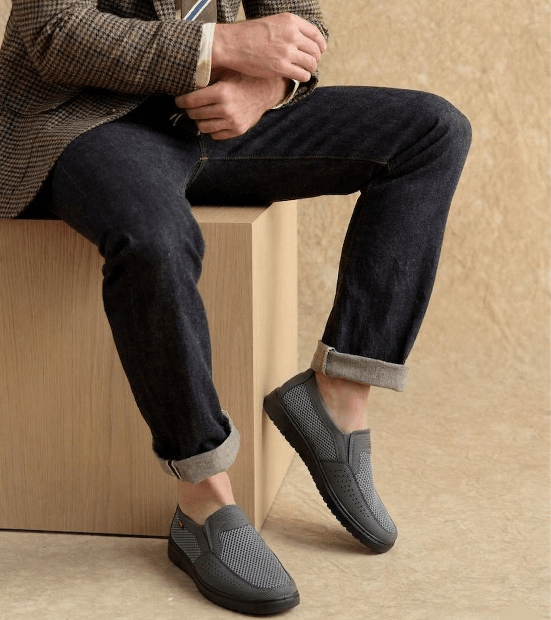 D’Aviero Breathable Slip-On Shoes D’Aviero Breathable Slip-On Shoes Mavietto Store 
