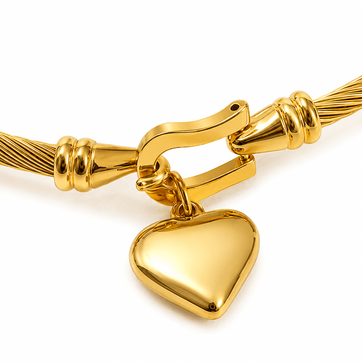 Elegant 18K Gold-Plated Women's Bracelet | ZAVÉRIAN Elegant 18K Gold-Plated Women's Bracelet | ZAVÉRIAN 