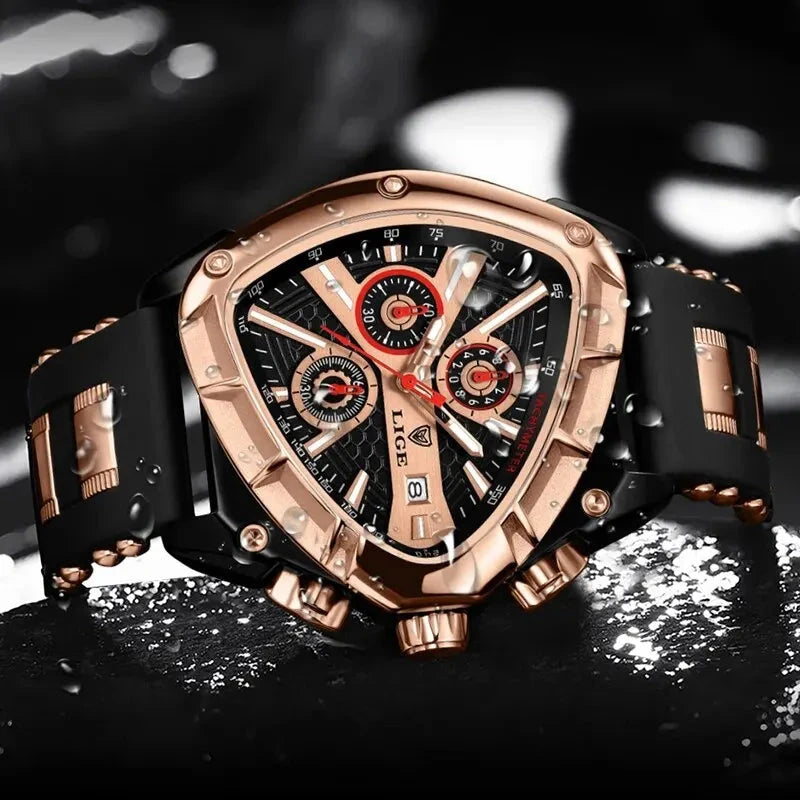 Elegant and Multifunction Men's Stainless Steel Sports Watch - Excalion Elegant and Multifunction Men's Stainless Steel Sports Watch - Excalion 