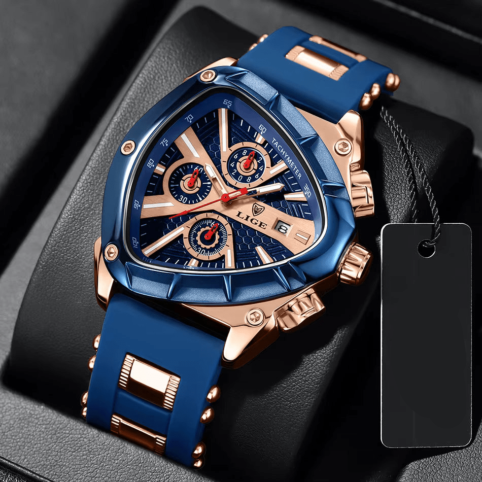 Elegant and Multifunction Men's Stainless Steel Sports Watch - Excalion Elegant and Multifunction Men's Stainless Steel Sports Watch - Excalion 