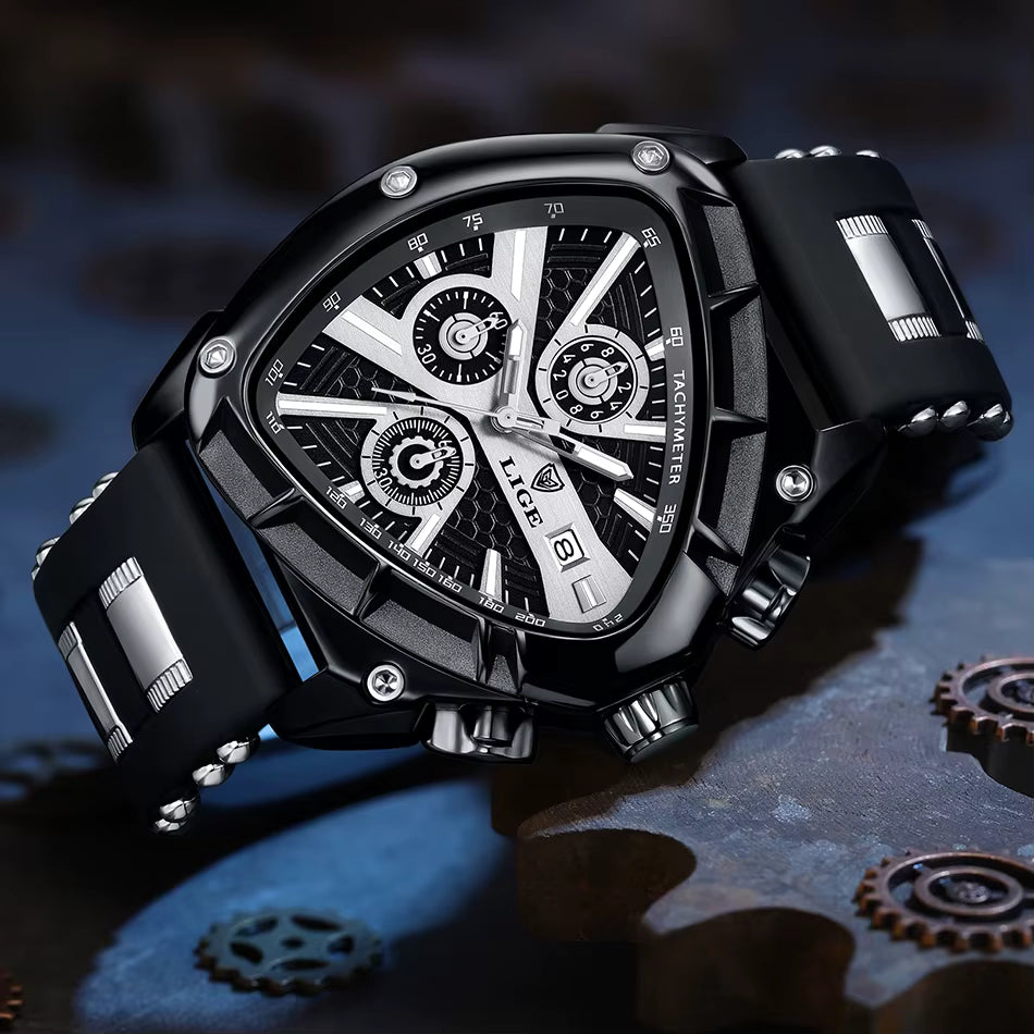 Elegant and Multifunction Men's Stainless Steel Sports Watch - Excalion Elegant and Multifunction Men's Stainless Steel Sports Watch - Excalion 