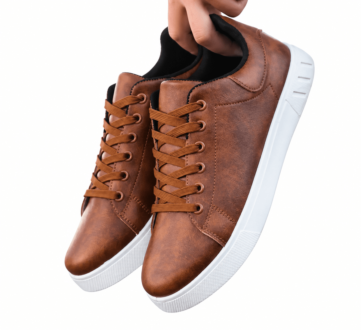 Elegant and Versatile Men’s Leather Casual Sneakers – Antoine Elegant and Versatile Men’s Leather Casual Sneakers – Antoine 