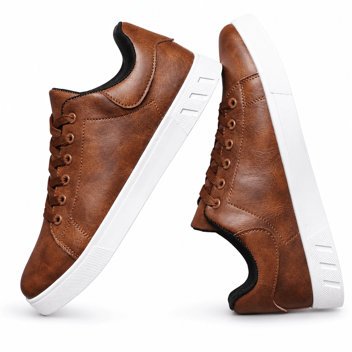 Elegant and Versatile Men’s Leather Casual Sneakers – Antoine Elegant and Versatile Men’s Leather Casual Sneakers – Antoine 