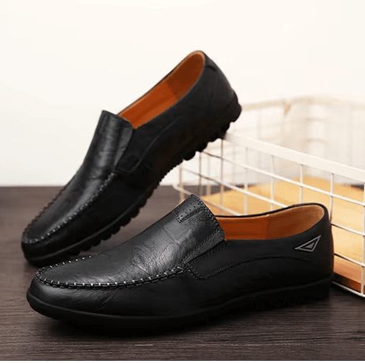 Elegant Classic Men's Leather Loafers – Vincenzo Elegant Classic Men's Leather Loafers – Vincenzo 