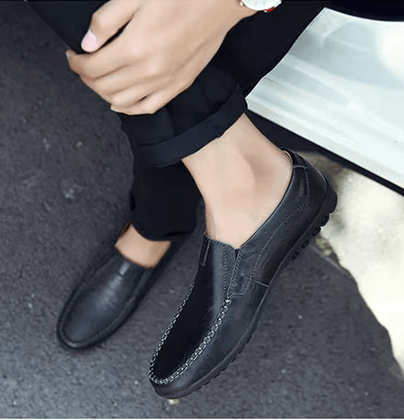 Elegant Classic Men's Leather Loafers – Vincenzo Elegant Classic Men's Leather Loafers – Vincenzo 