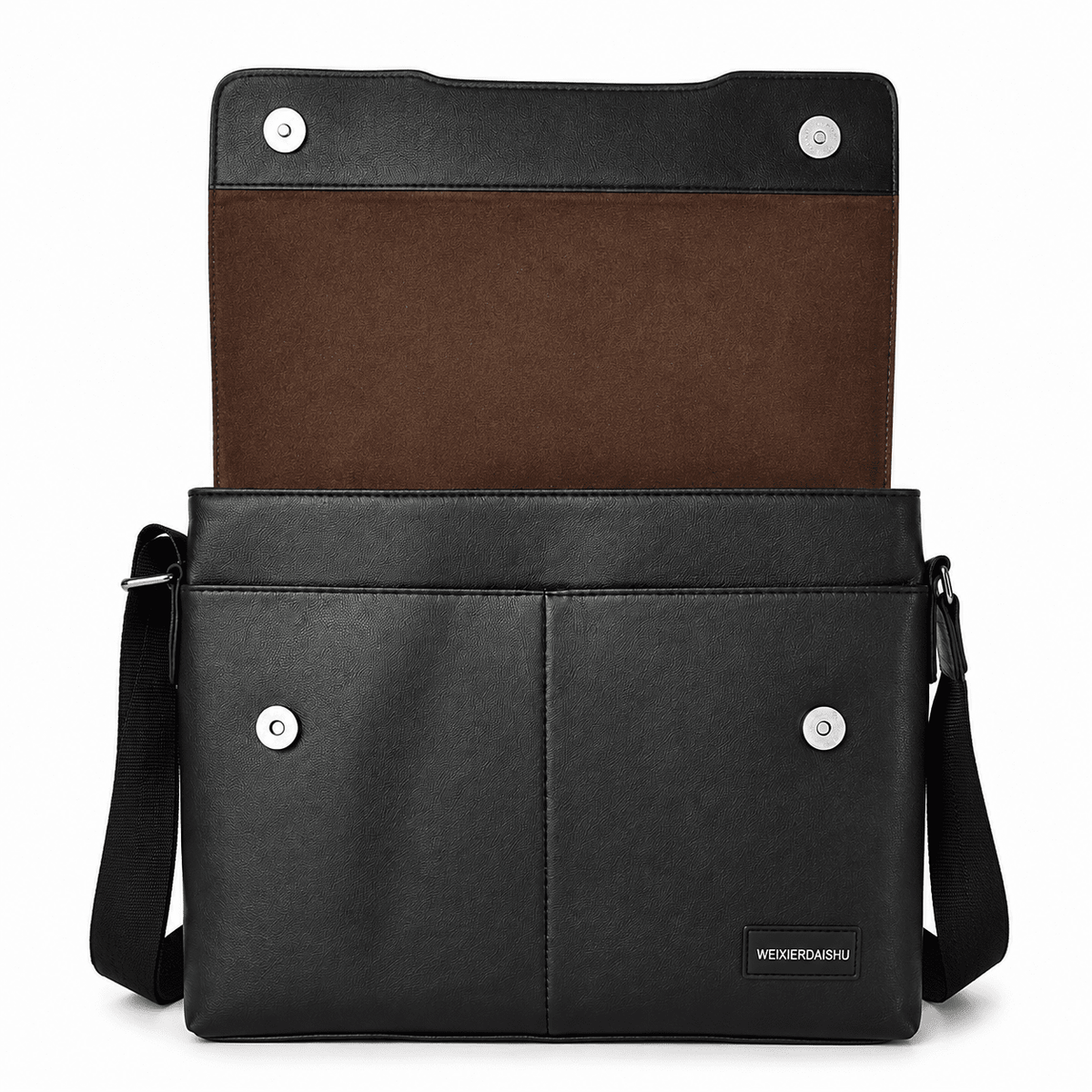 Elegant Large-Capacity Men’s Leather Executive Bag – ROMELLI Elegant Large-Capacity Men’s Leather Executive Bag – ROMELLI 