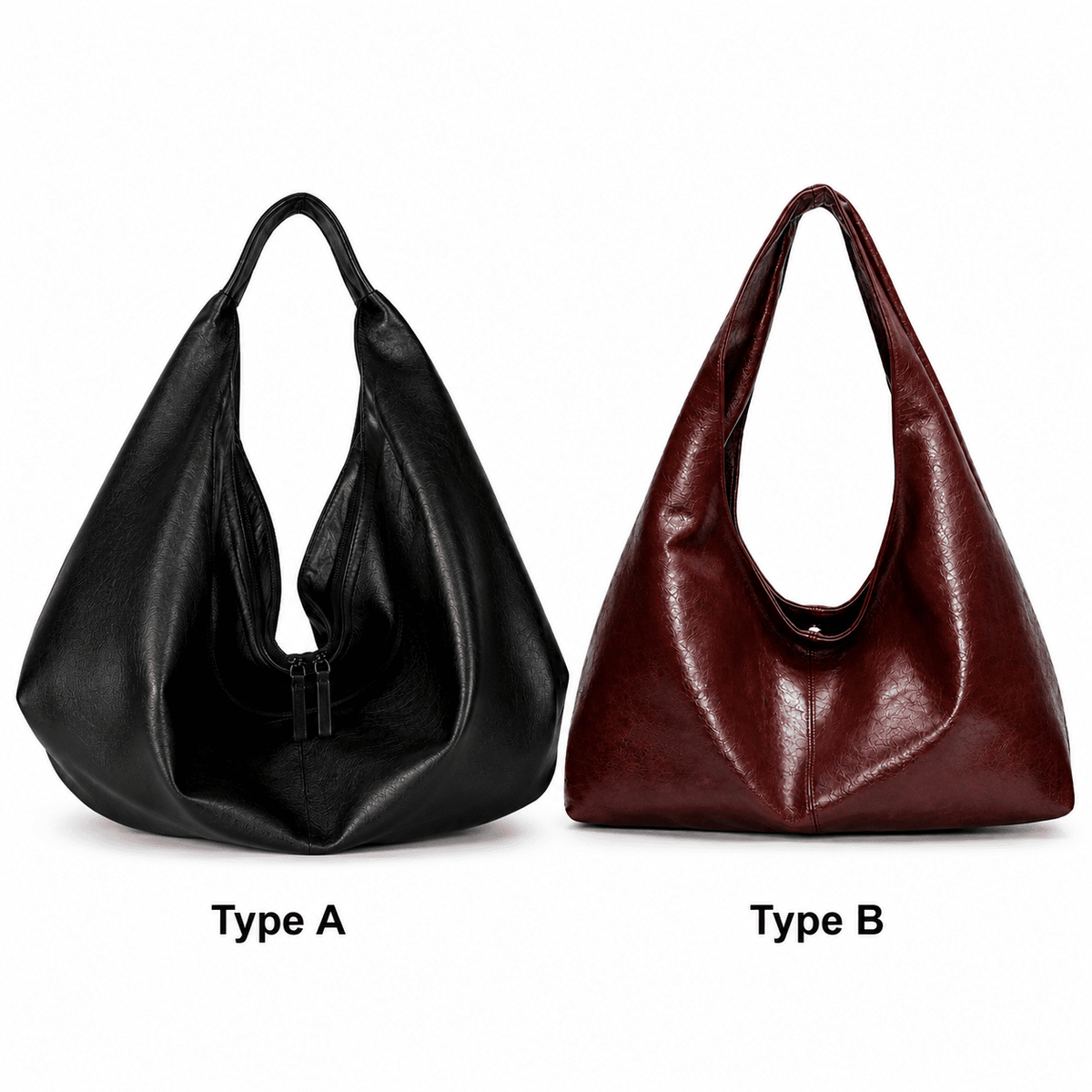 Elegant, Large-Capacity Women’s Leather Hobo Bag – Lea Montclair Elegant, Large-Capacity Women’s Leather Hobo Bag – Lea Montclair 