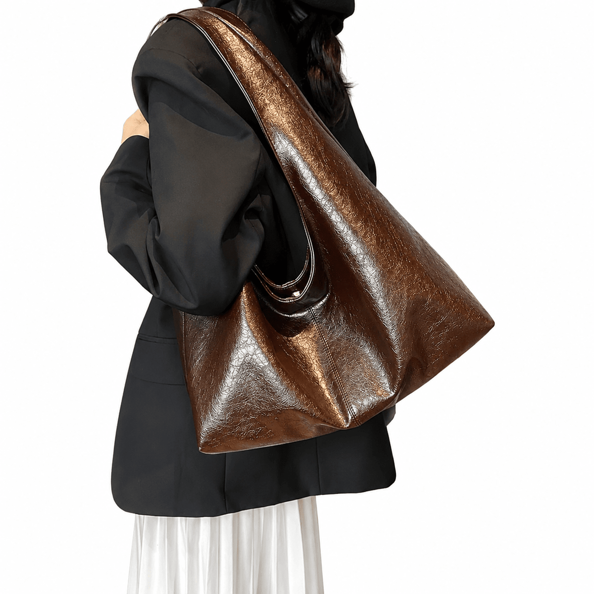 Elegant, Large-Capacity Women’s Leather Hobo Bag – Lea Montclair Elegant, Large-Capacity Women’s Leather Hobo Bag – Lea Montclair 