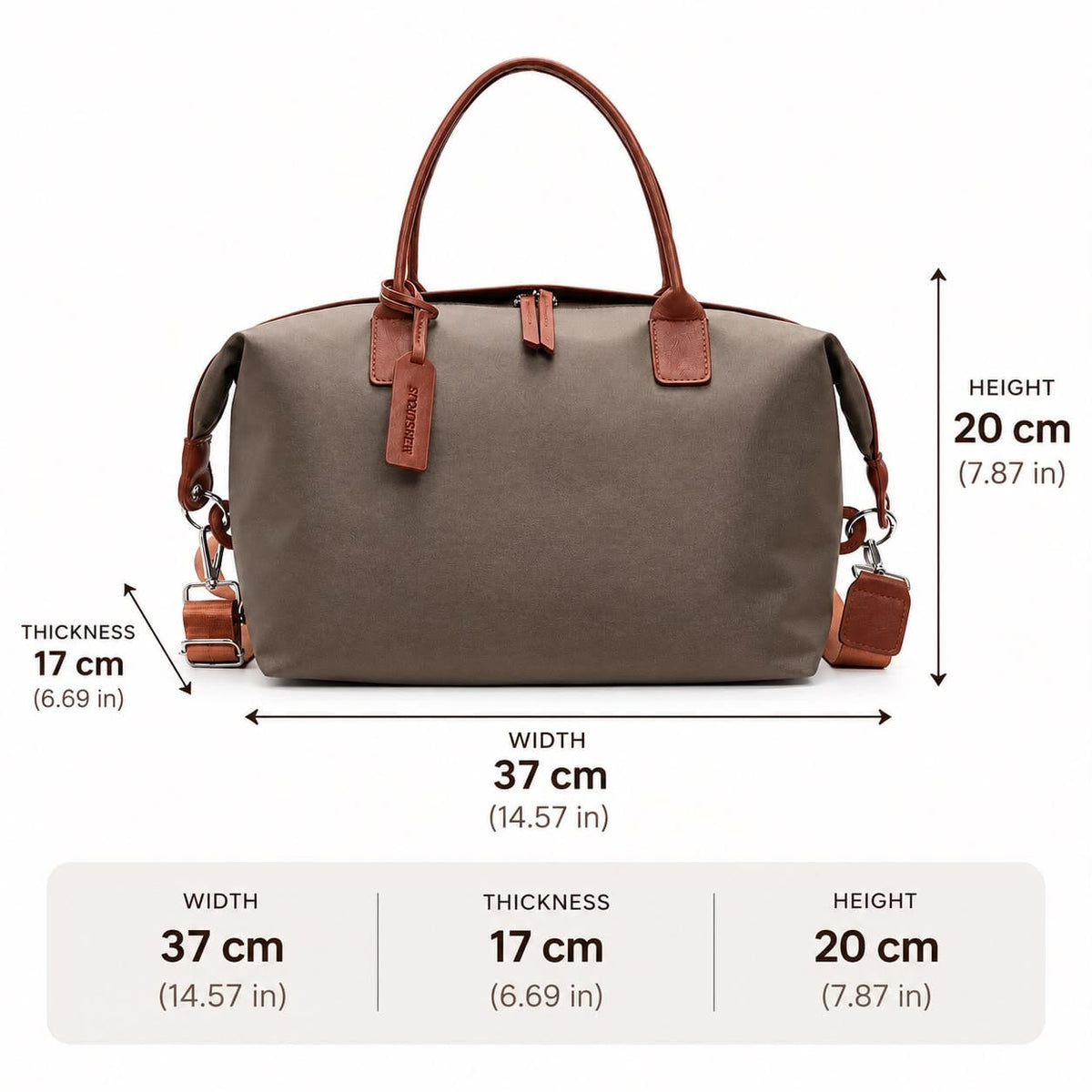 Elegant Women's Tote Bag with a Versatile Design and Large Capacity – Delavie Elegant Women's Tote Bag with a Versatile Design and Large Capacity – Delavie 