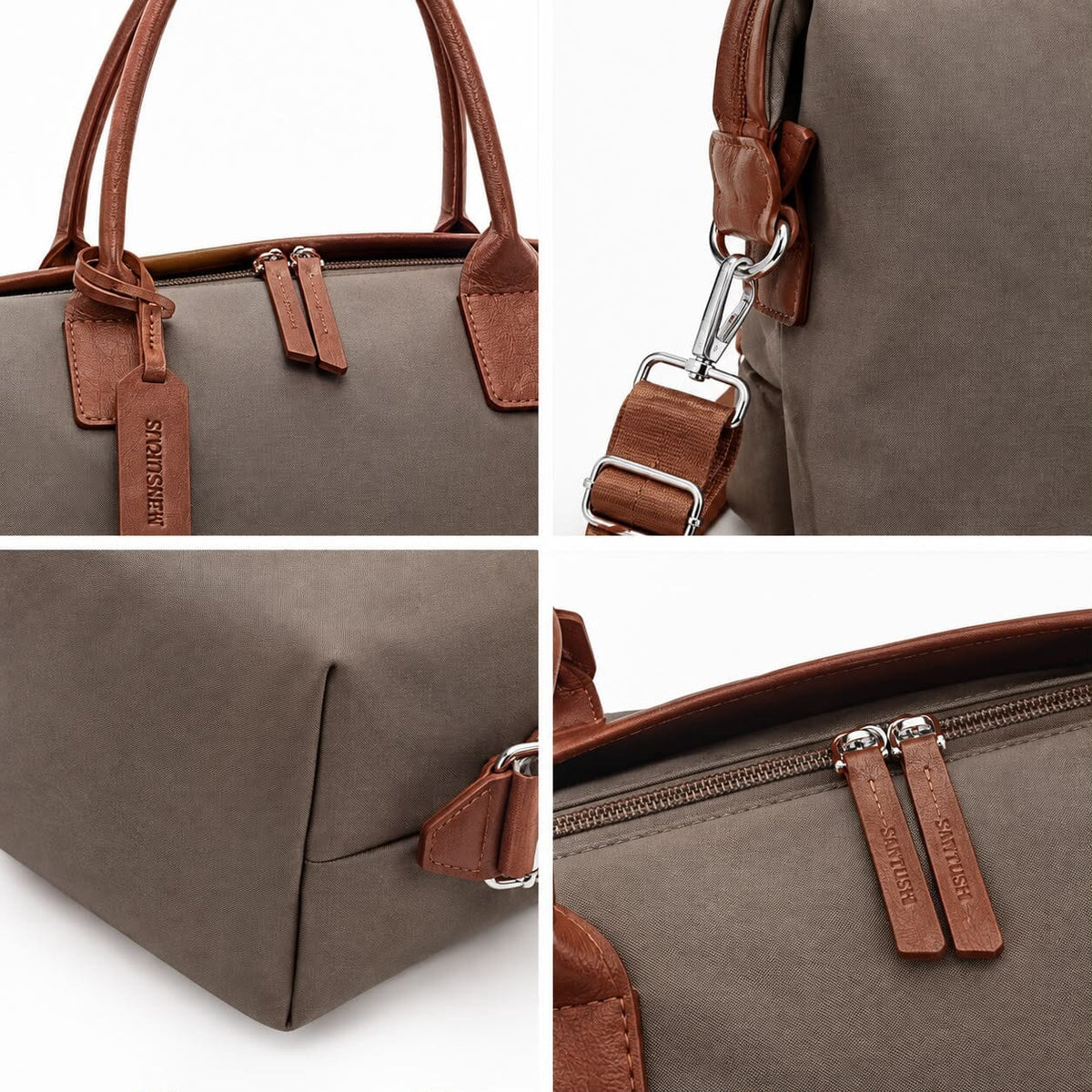 Elegant Women's Tote Bag with a Versatile Design and Large Capacity – Delavie Elegant Women's Tote Bag with a Versatile Design and Large Capacity – Delavie 