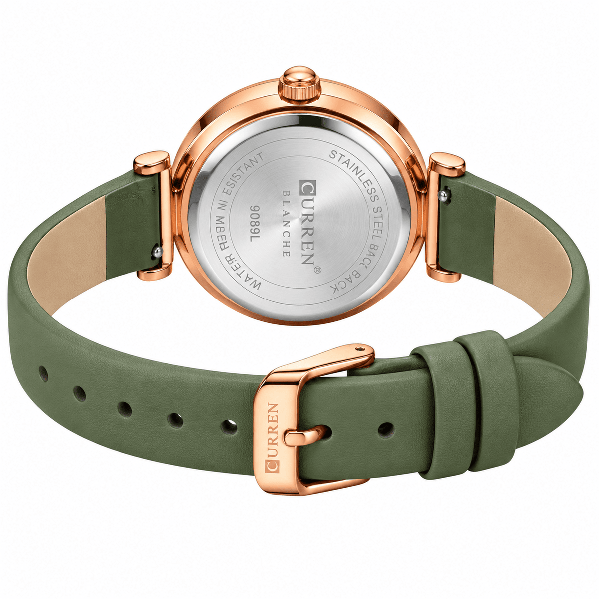Elegant Women's Watch – Classic Design with Leather Strap – Elara Lumière Elegant Women's Watch – Classic Design with Leather Strap – Elara Lumière 