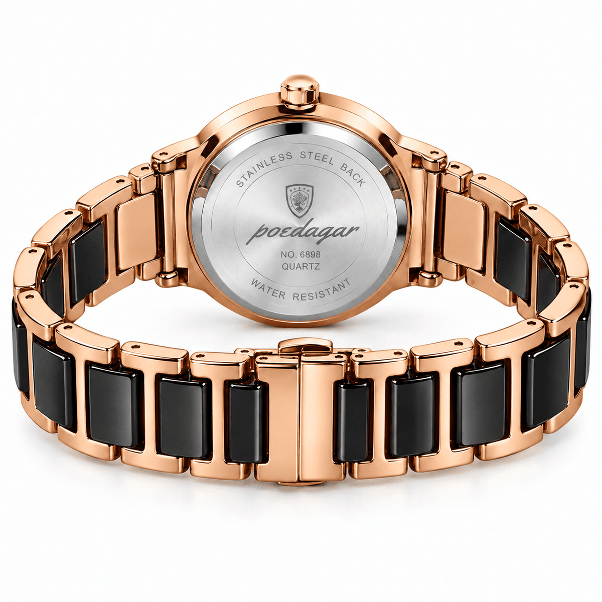 Elegant Women’s Watch with a Minimalist Design and Stainless Steel & Premium Ceramic Band – Estelle Elan Elegant Women’s Watch with a Minimalist Design and Stainless Steel & Premium Ceramic Band – Estelle Elan 
