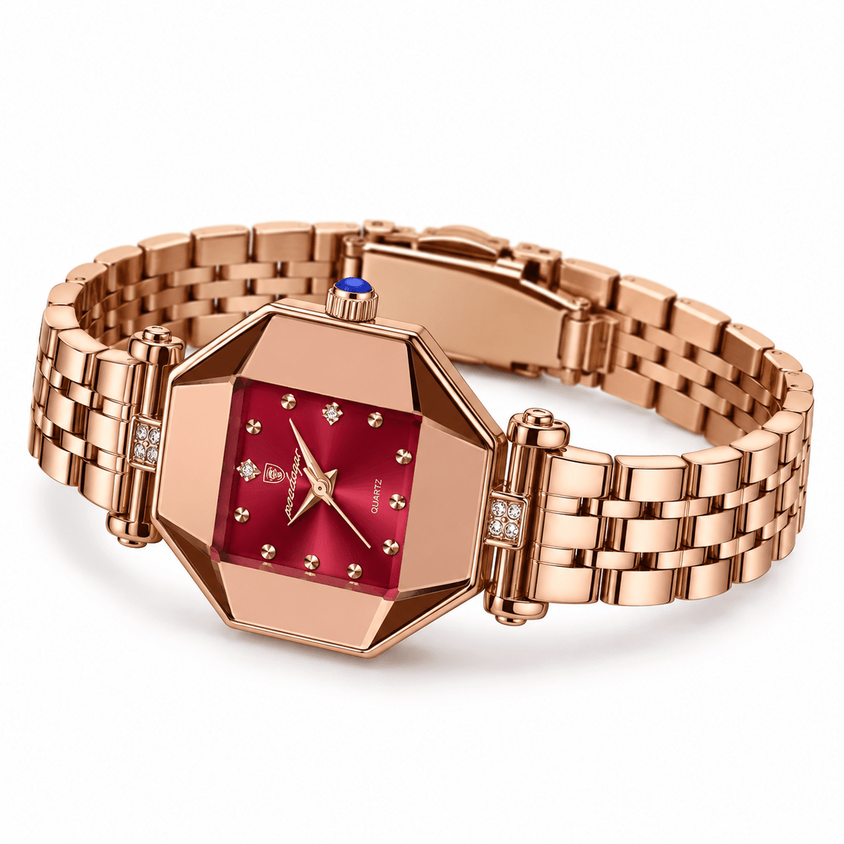 Elegant Women’s Watch with a Modern Design and Stainless Steel Band – Éclat Magnifique Elegant Women’s Watch with a Modern Design and Stainless Steel Band – Éclat Magnifique 