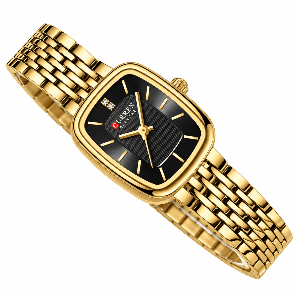 Elegant Women's Watch with Square Dial, Quartz Movement & Sophisticated Design | Daisy Étoile Elegant Women's Watch with Square Dial, Quartz Movement & Sophisticated Design | Daisy Étoile 