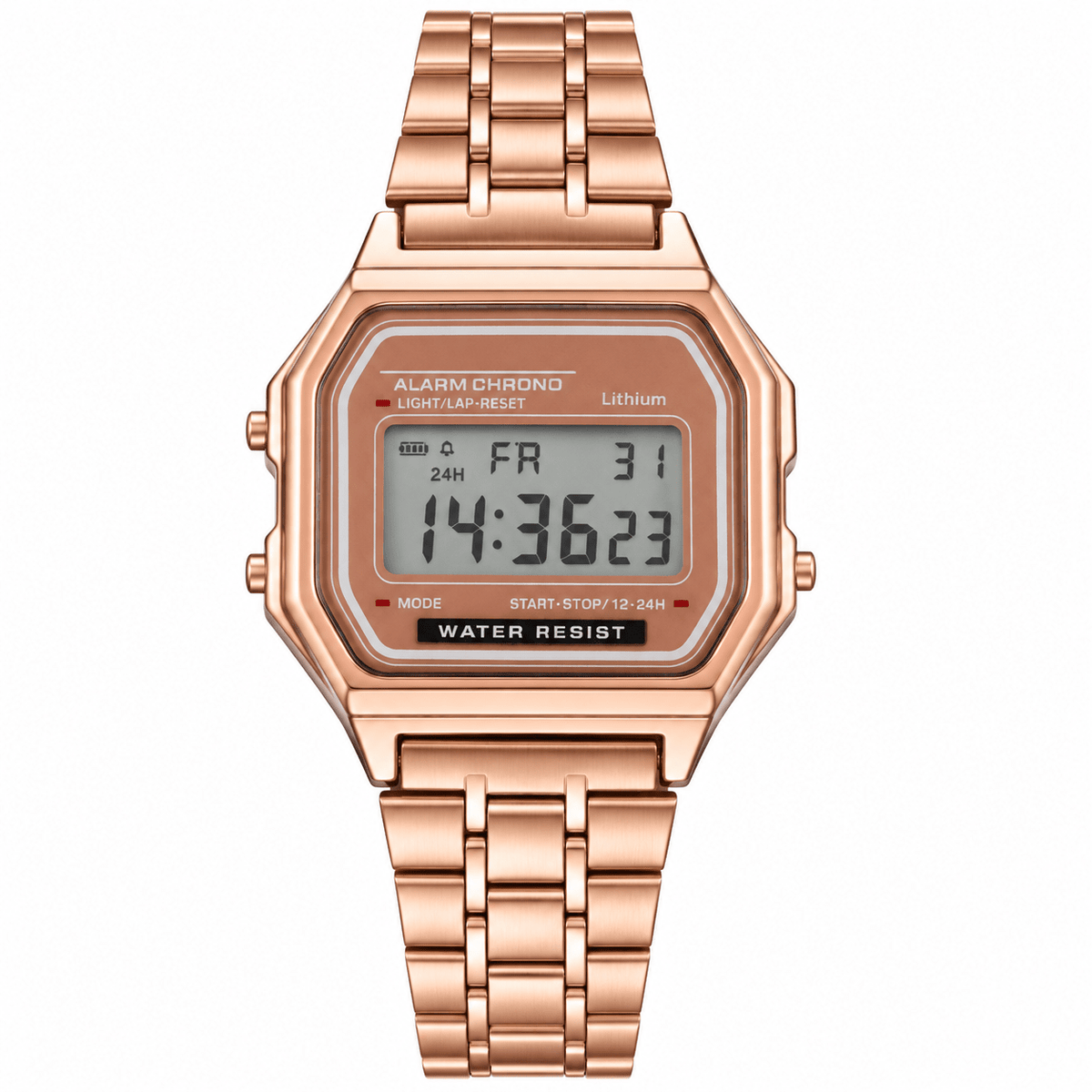 Elegant Women's Watch with Stainless Steel Bracelet – Classic, Delicate & Minimalist | Sarah Velora Elegant Women's Watch with Stainless Steel Bracelet – Classic, Delicate & Minimalist | Sarah Velora Rose