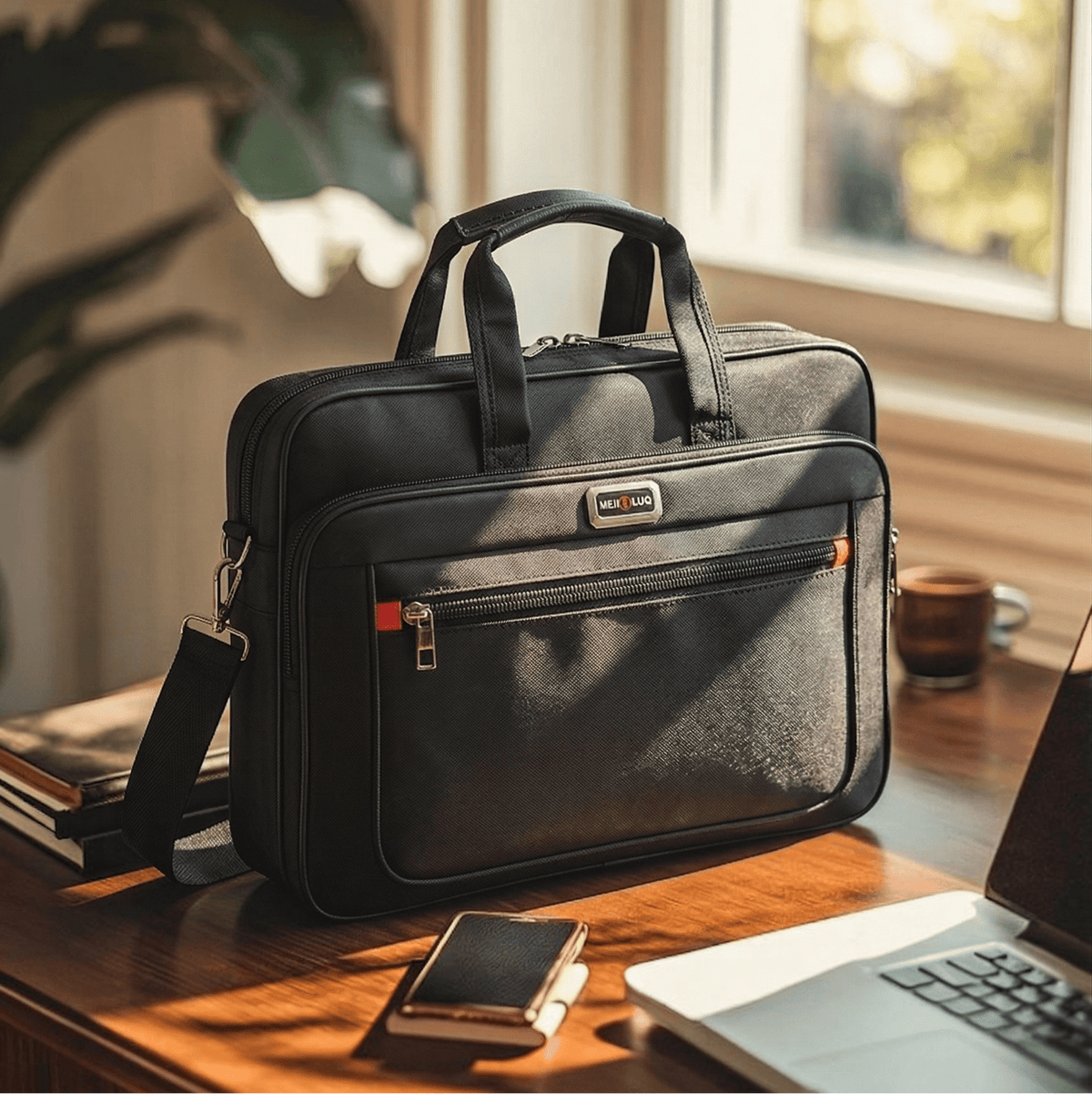 Executive Bag with Multiple Compartments – Henri Valence Executive Bag with Multiple Compartments – Henri Valence 