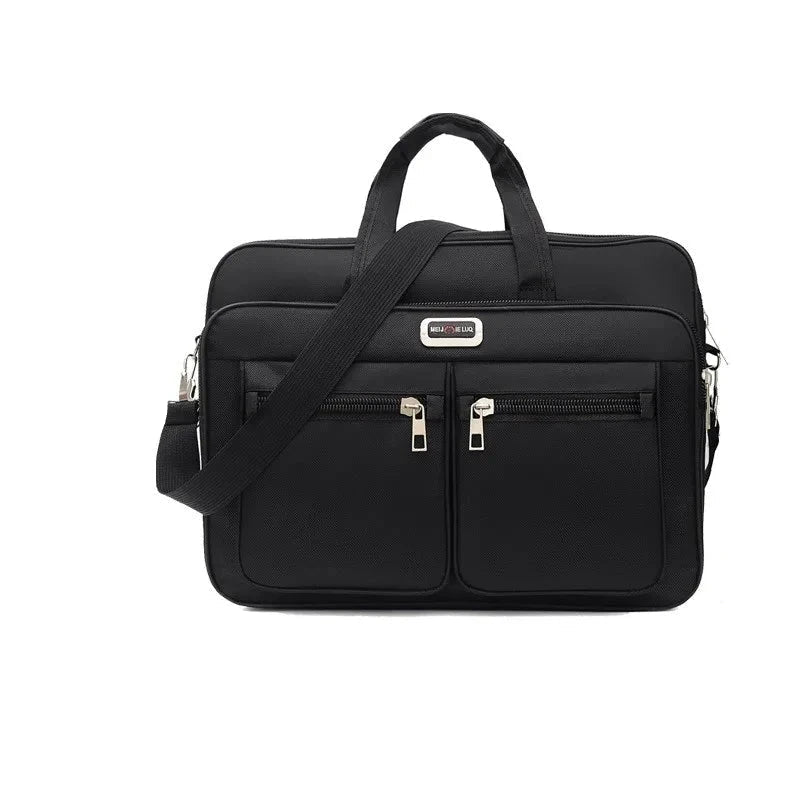 Executive Bag with Multiple Compartments – Henri Valence Executive Bag with Multiple Compartments – Henri Valence Black Classic