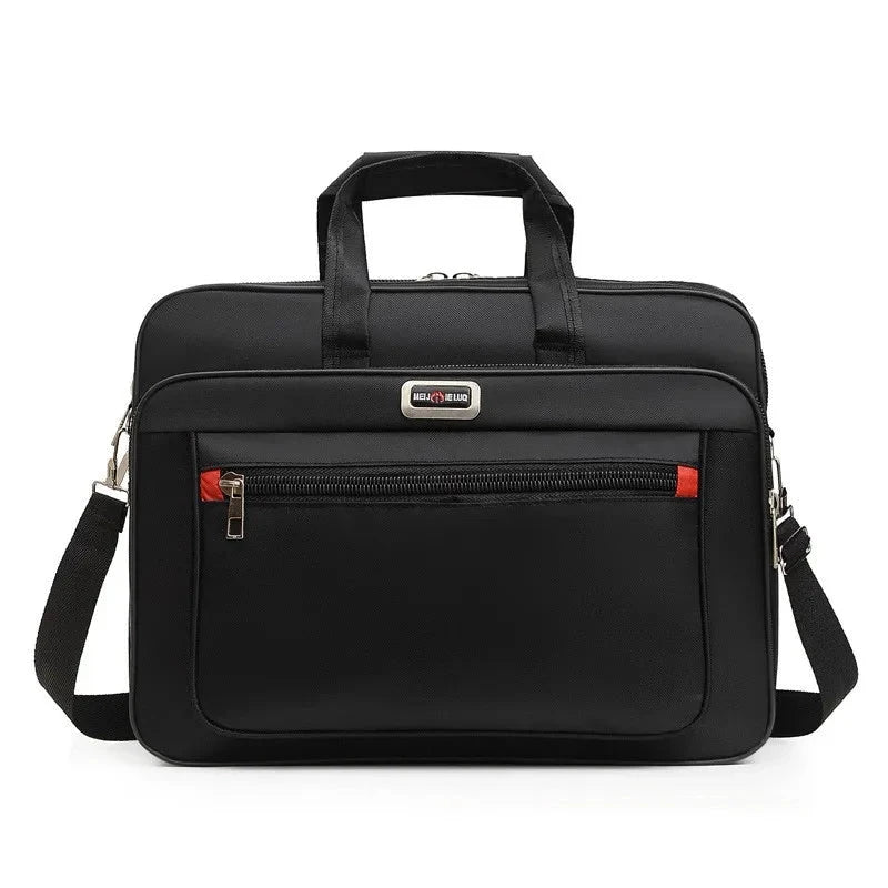 Executive Bag with Multiple Compartments – Henri Valence Executive Bag with Multiple Compartments – Henri Valence Black Elegance