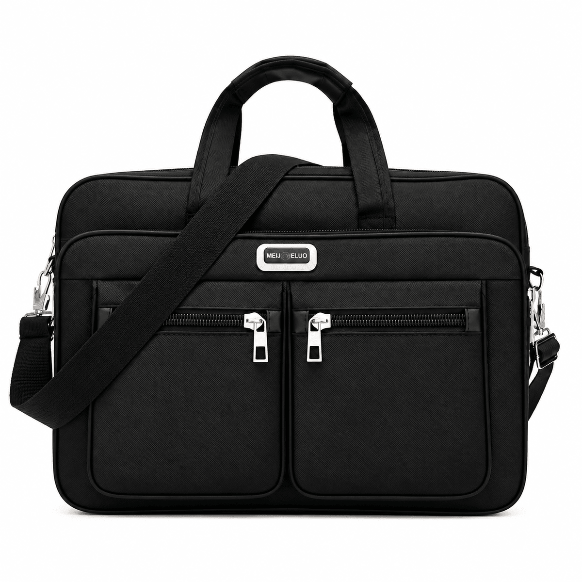 Executive Bag with Multiple Compartments – Henri Valence Executive Bag with Multiple Compartments – Henri Valence Black Prestige