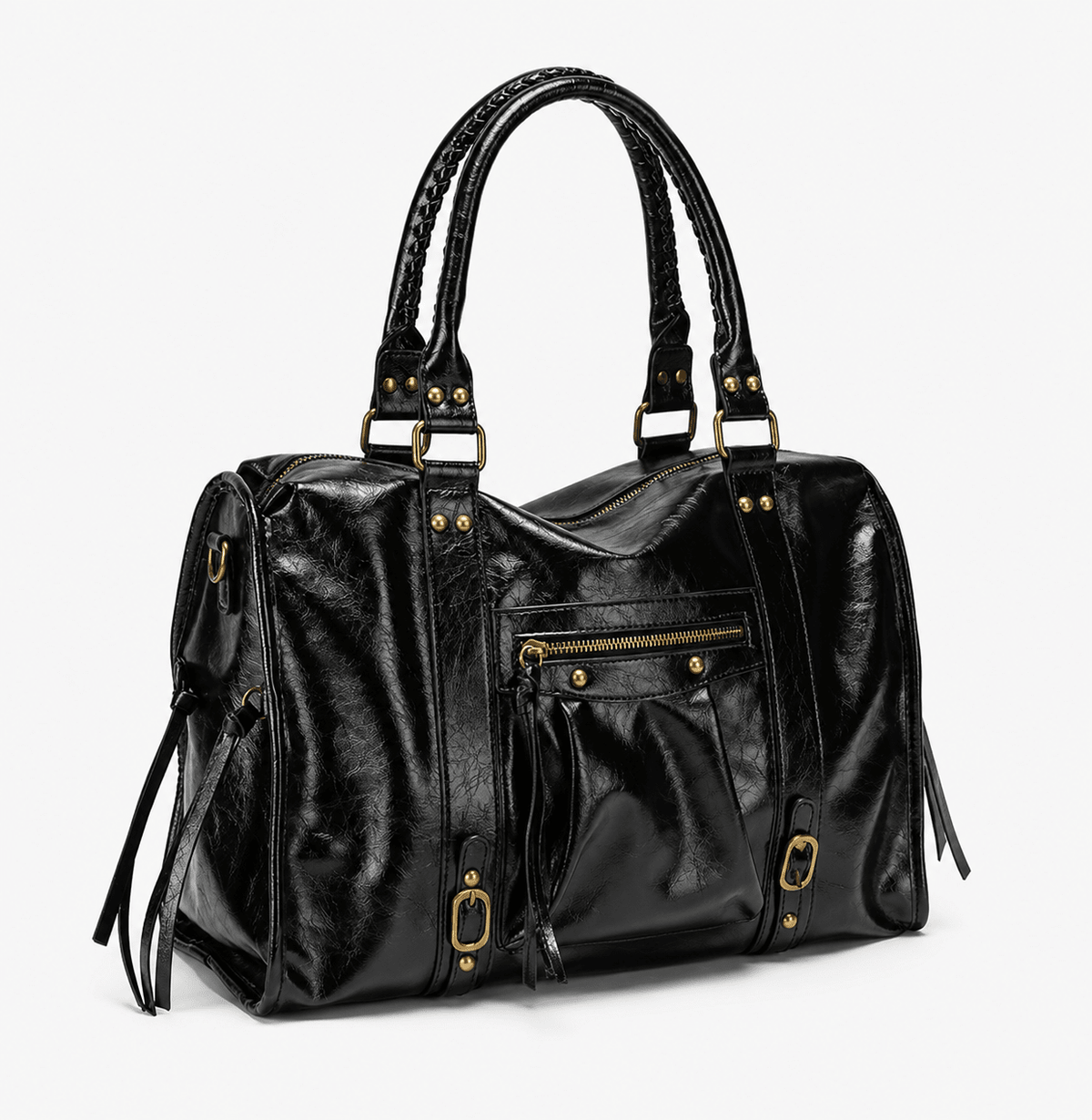 Fashion Large Capacity Women's Leather Tote Bag — Eudalia Fashion Large Capacity Women's Leather Tote Bag — Eudalia 