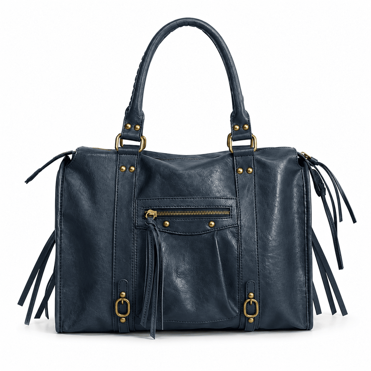 Fashion Large Capacity Women's Leather Tote Bag — Eudalia Fashion Large Capacity Women's Leather Tote Bag — Eudalia Blue