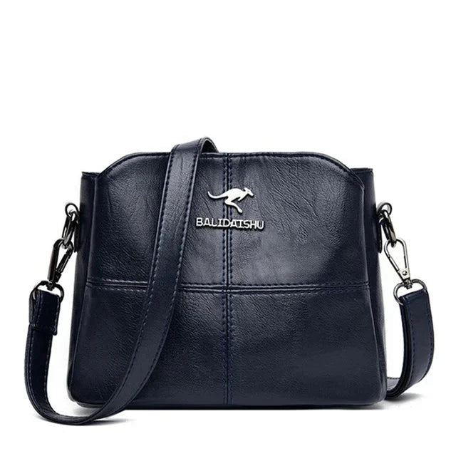 High Quality Soft PU Leather Shoulder Crossbody Bags for Women 2024 New Luxury Handbags Women Bags Designer Messenger Bag Sac Mavietto Store Dark Blue 