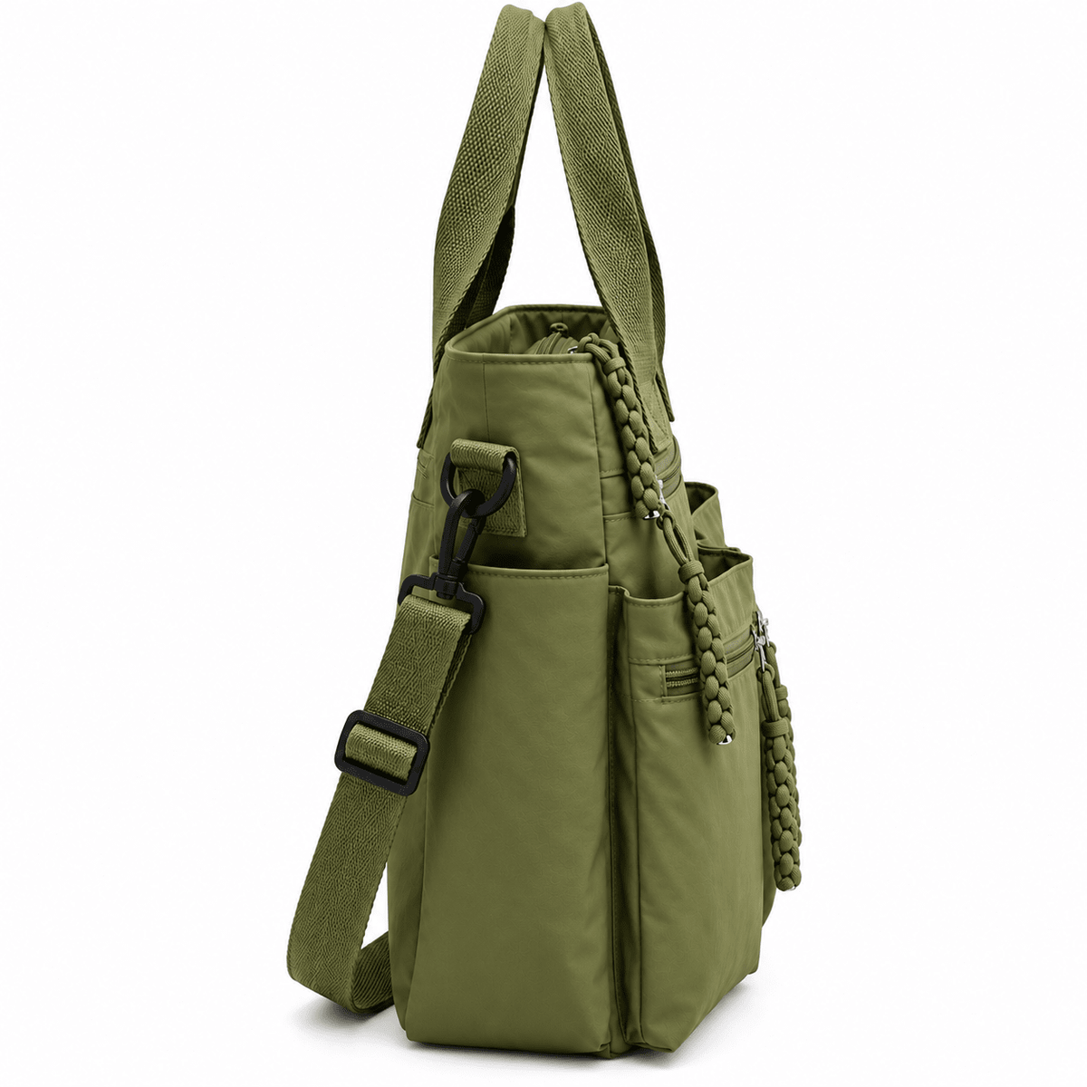 Large-Capacity Casual Tote Bag with Crossbody Strap and Modern Design | Mila Avery Large-Capacity Casual Tote Bag with Crossbody Strap and Modern Design | Mila Avery 