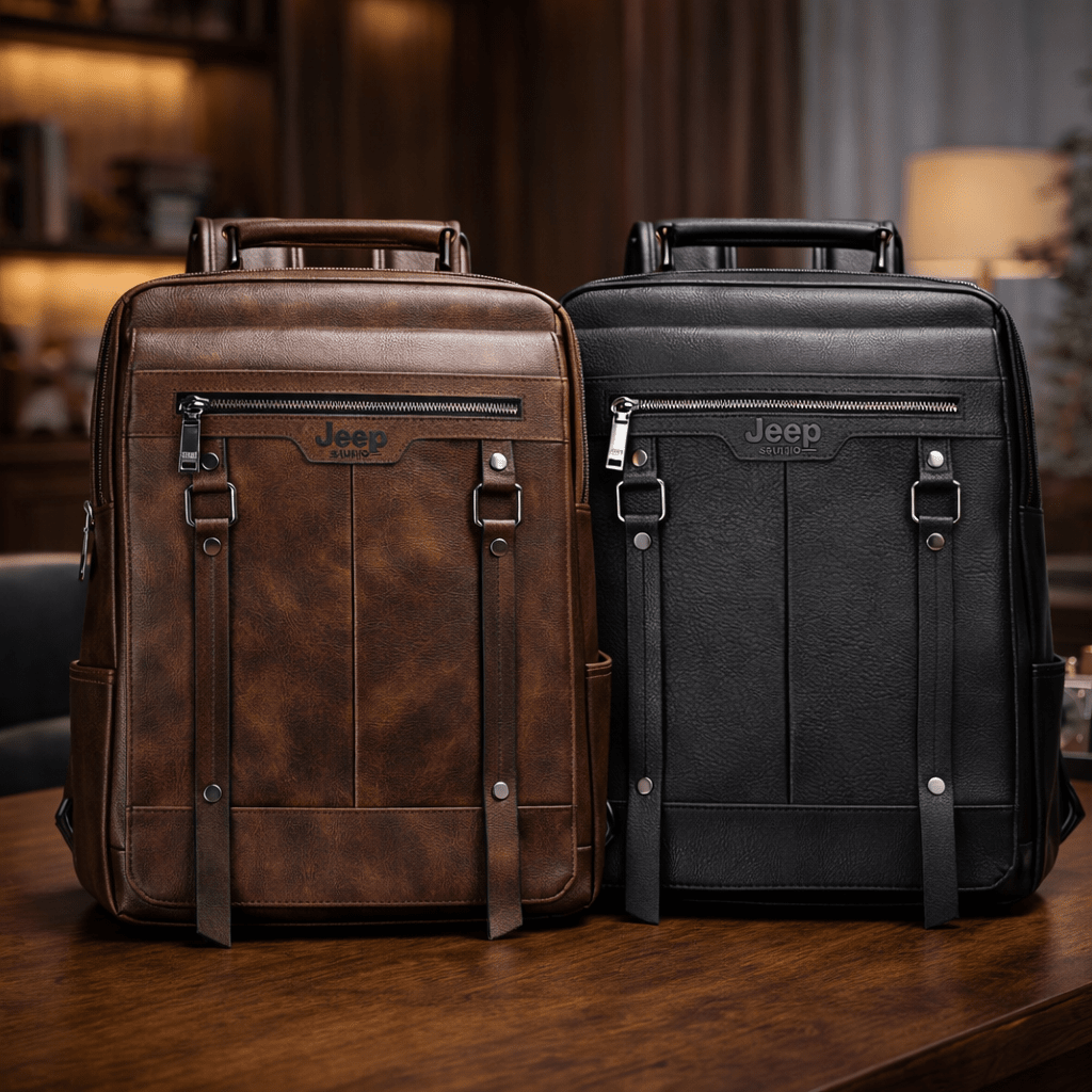 Large Capacity Multifunctional Men's Leather Executive Bag - Ravenna Large Capacity Multifunctional Men's Leather Executive Bag - Ravenna 