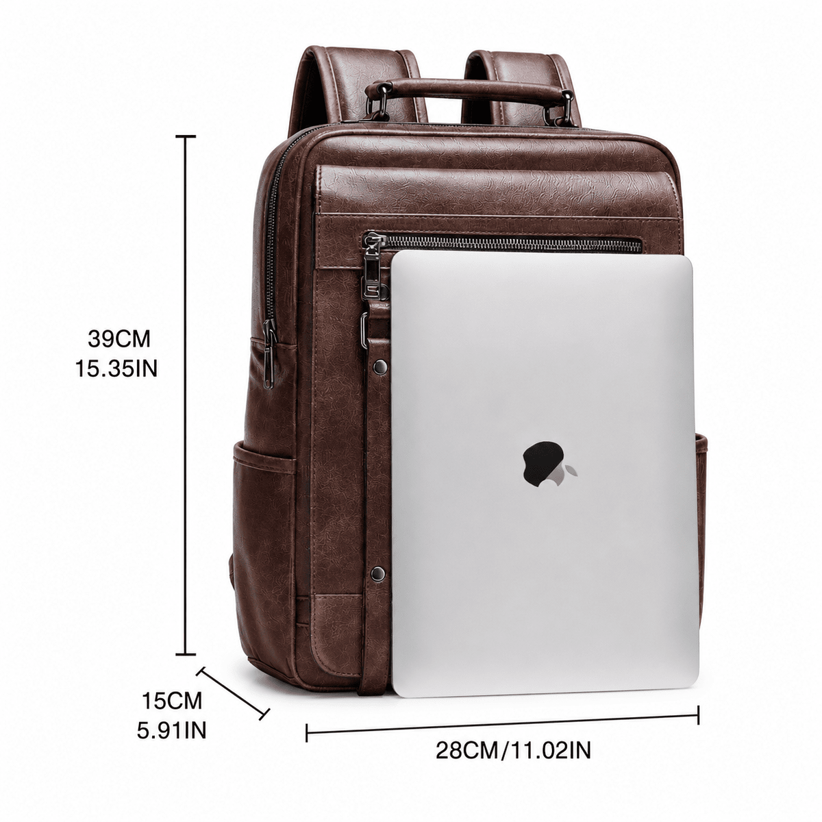 Large Capacity Multifunctional Men's Leather Executive Bag - Ravenna Large Capacity Multifunctional Men's Leather Executive Bag - Ravenna 